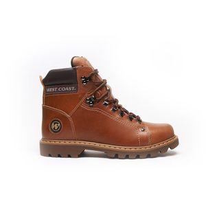 BOTA COURO WORKER CLASSIC ANILINA DESTROY CAMEL/COFFEE/BROWN