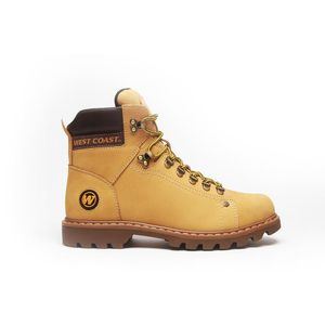 BOTA COURO WORKER CLASSIC NOBUCK YELLOW/COFFEE/BROWN