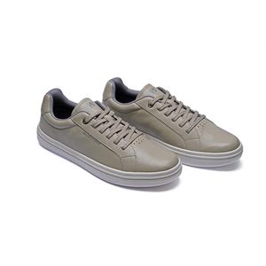 TENIS COURO WC 34 KHAKI/QUIET SHADE/GREY