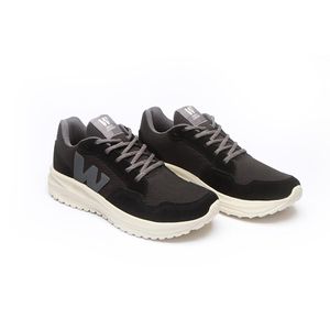 TENIS COURO WC 22 DUSTER BLACK/GRAPHITE/BEIGE