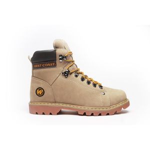 BOTA COURO WORKER CLASSIC NOBUCK KHAKI/COFFEE/GUM