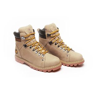 BOTA COURO WORKER CLASSIC NOBUCK KHAKI/COFFEE/GUM