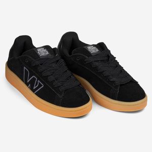 TENIS WC 65 VINTAGE SUEDE BLACK/BLACK/CARROT