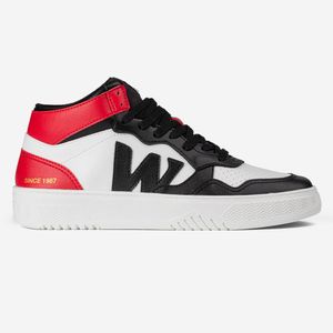 TENIS WC 69 HIGH BLACK/WHITE RED/WHITE